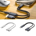 thumbnail image 4 of Adaptador USB C OTG con carga rápida de 100 W: ¡diseño de nailon y metal!, 4 of 6