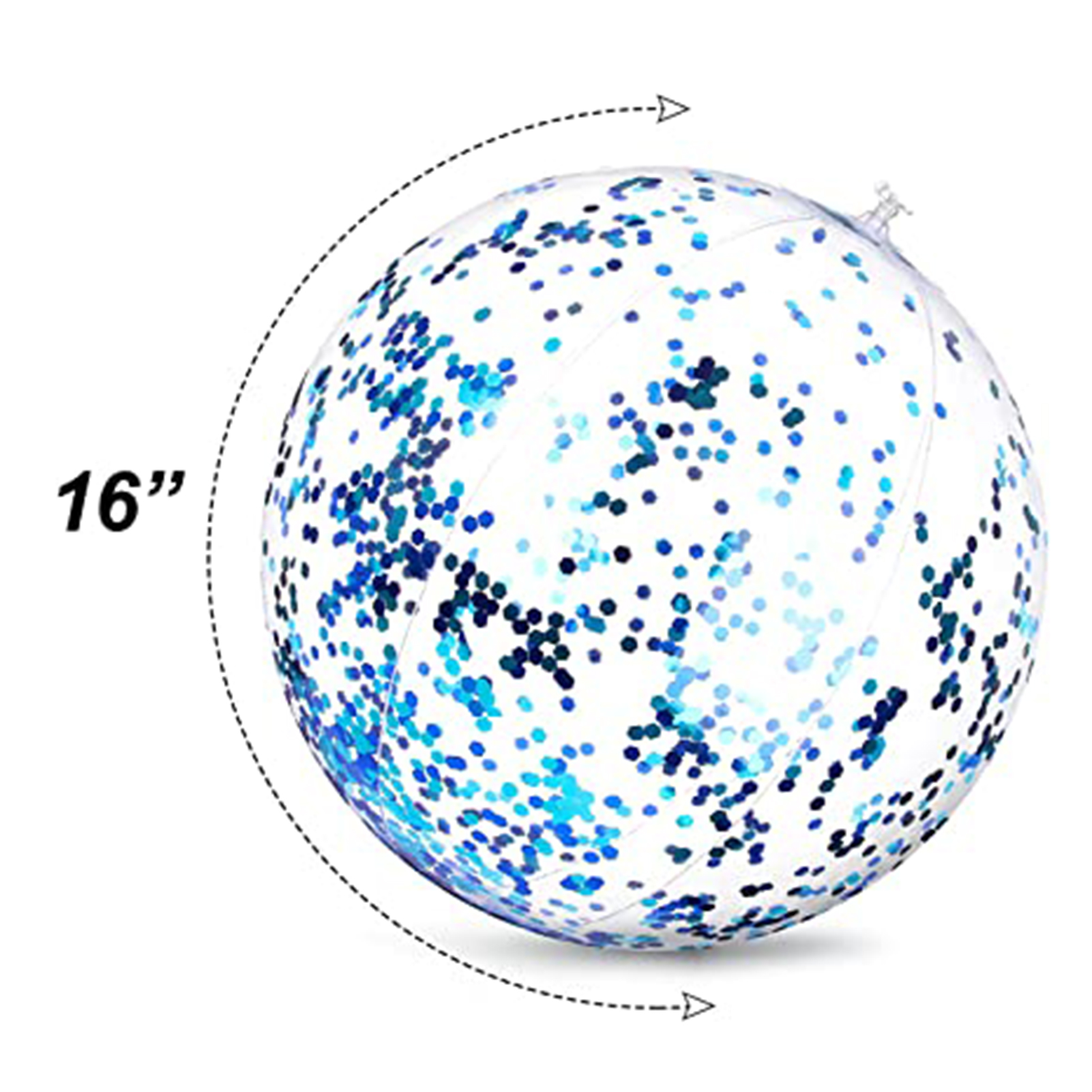 Balle Gonflable De Plage/piscine - En PVC, Plusieurs Tailles (environ 22, 25 Ou 35 Cm), Colorée, Pour Jeux D'eau