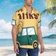 thumbnail image 3 of Fotbe Happy Thanksgiving Day Camisa Hawaiana para Hombre Unisex – Camisa Casual de Verano con Botones de Manga Corta de Algodón y Lino,Large, 3 of 7