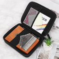 thumbnail image 2 of 17 Keys Kalimba Case Thumb Piano Box Bag Water-resistant Shockproof Percussion Keyboard Musical Ins Hy, 2 of 5
