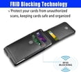 thumbnail image 6 of eBizWare Universal Phone Holster Pouch with Belt Clip Cover for Samsung Galaxy S23, Black, 6 of 7