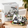 thumbnail image 5 of HZLKADAQ Four Seasons House Building Blocks Set, Mini Cottage Bricks, DIY Seasonal Scene Model Toy Gift for Adults Home Decor, 5 of 7