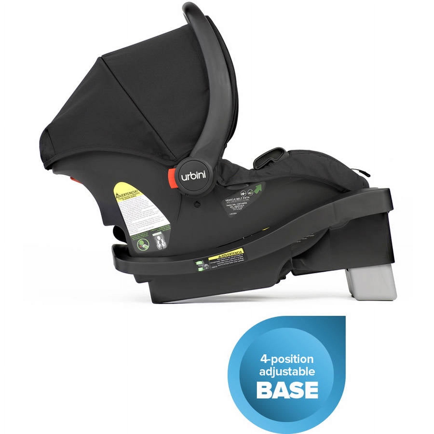 Urbini Sonti Infant Car Seat, Black - image 3 of 4