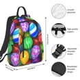 thumbnail image 3 of Hirioo Colorful Easter Eggs1 for Lightweight Backpack, Durable and Comfortable, Ideal for Travel, School, Hiking, and Everyday Use, 3 of 9
