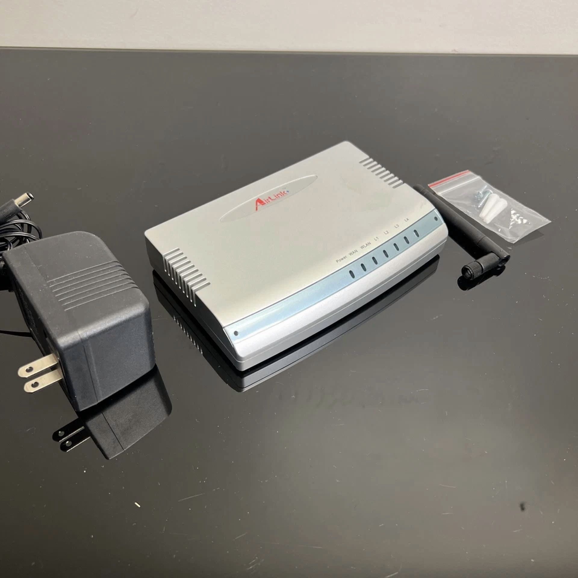 CRESTIN- Airlink+ Ar315W Networking Router 802.11G 802.11 B 54Mbps Built-In 4 Port Switch