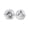 White, Silver, variant on Ear Studs Elegant All Match Cubic Zirconia Round Exquisite Earrings for Dating