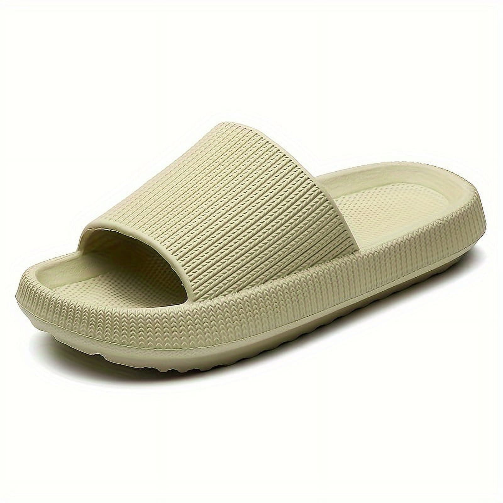 Non Slip Exterior Sandals For Men s Beach Shoes Oversized Men s Slippers Eva Sponge In Summer For Relax Indoor Home Odor Resistant Sandals For Bathroom Shoes Walmart