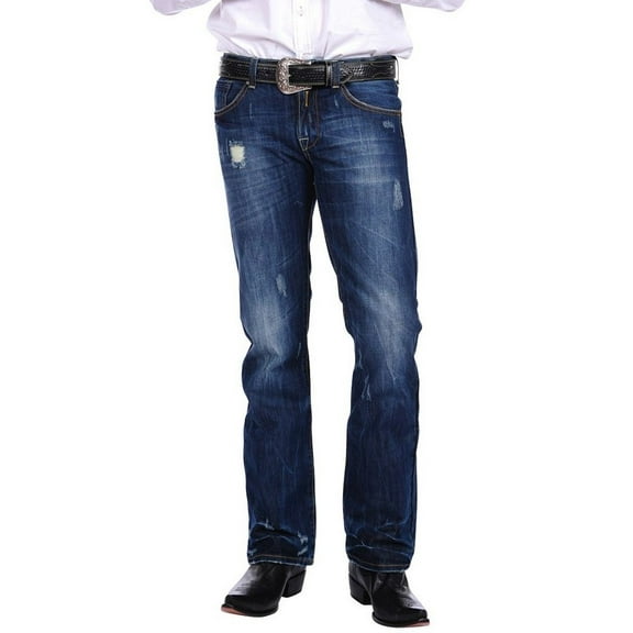 Stetson Western Denim Jeans Mens Rocks Fit Royal 11-004-1014-3000 BU