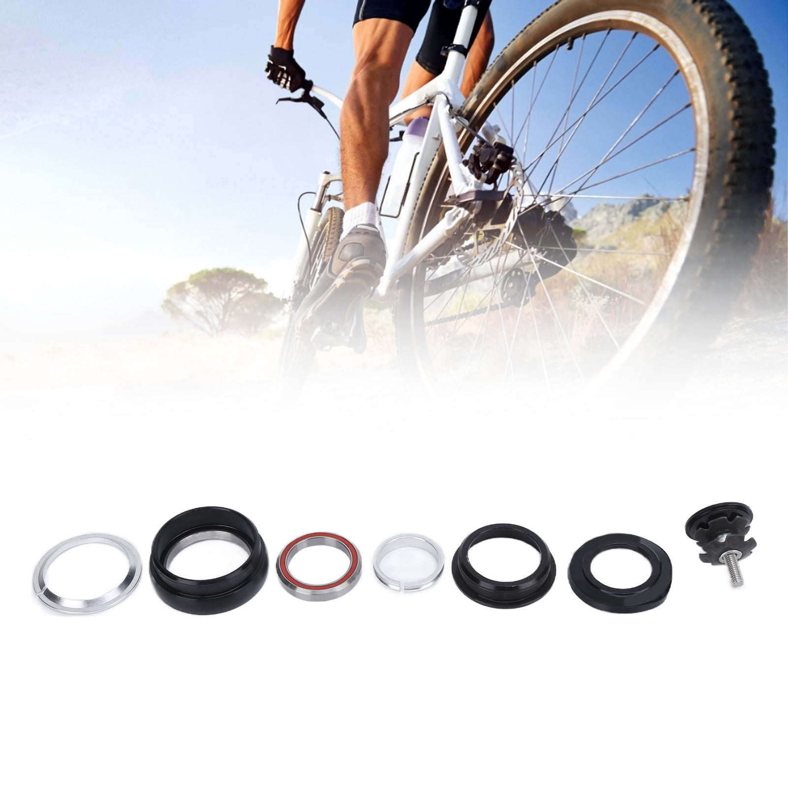 Cergrey Bicycle Double Bearing Headset 