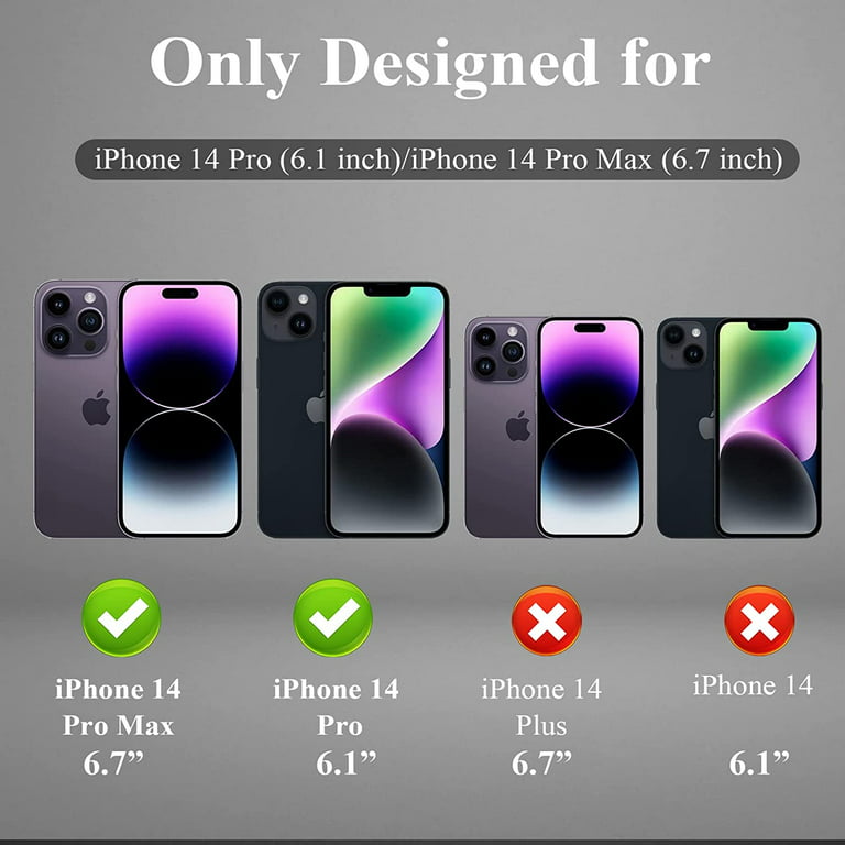 For iPhone 14 Pro Max 14 Plus Metal Tempered Glass Camera Lens