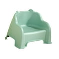 thumbnail image 4 of deevoka Small Stool Foot Rest Stable Sturdy Comfortable Foot Stool with Back Support Green, 4 of 9