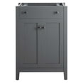 thumbnail image 6 of Vanity Cabinet, Sink not included, Wood, Grey Gray, Modern Contemporary Urban Design, Hotel Bedroom Bathroom Master Suite Guest, 6 of 9