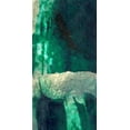 thumbnail image 2 of Oppenheimer, Michelle 9x14 Black Ornate Wood Framed with Double Matting Museum Art Print Titled - Emerald Flight, 2 of 4