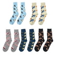 thumbnail image 4 of Calcetines Unisex con Estampado de Peces Calcetines de Media Pantorrilla Calcetines Divertidos con Estampado, 4 of 9