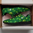thumbnail image 3 of St Patricks Day Shoes for Women Men Running Sneakers Breathable Casual Sport Tennis Shoes Black Size 4, 3 of 5