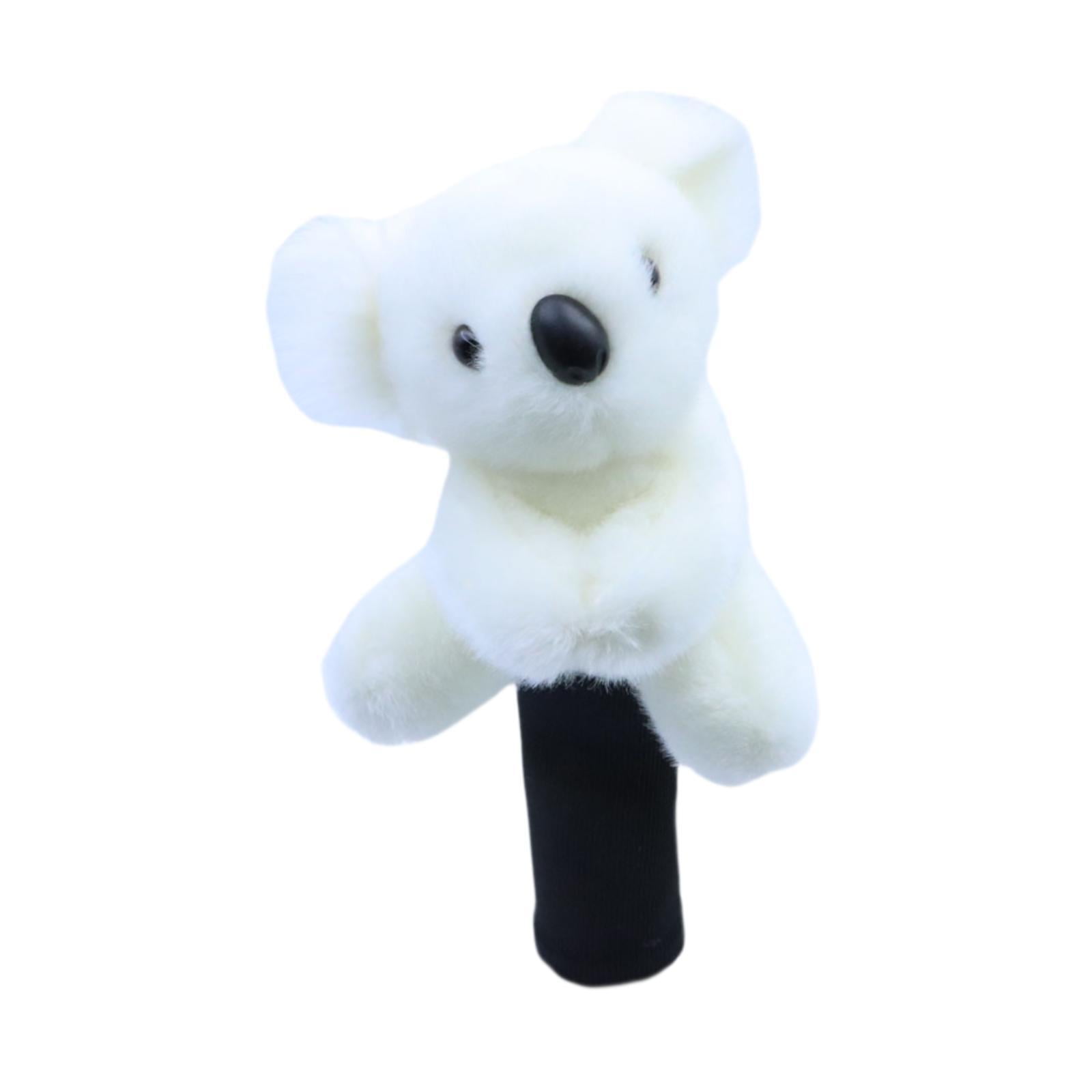 Baoblaze Golf Headcover Lovely for Drivers Hybrid Golf Accessories,Golf Gift,Lightweight, White