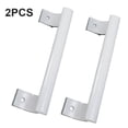 thumbnail image 1 of 2Pcs/Set Sliding Door Handles Easy Install Garage Barn Modern Kitchen Aluminum Showcase Dr (White), 1 of 5