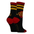 thumbnail image 3 of OoohYeah Womens Funny Colorful Crew Socks, Bill & Ted's Novelty Socks, WYLD, 3 of 5