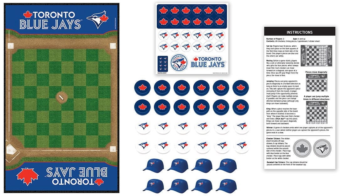 MLB Toronto Blue Jays Checkers