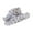 Grey, variant on Eoperou Breathable Sunscreen Hat Wide Brim Lace Floral Design Dot Women Sunhat for Daily Wear
