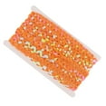 thumbnail image 1 of veasfak 13m Sequins Paillette Ribbon Braid Lace DIY Sewing Clothing Orange, 1 of 7