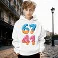 thumbnail image 2 of NordicNest Boys Pullover Hoodie Soft Casual Sweatshirt For Kids Youth Athletic Jacket With Pocket Boys 12-14 Clothes, 2 of 4