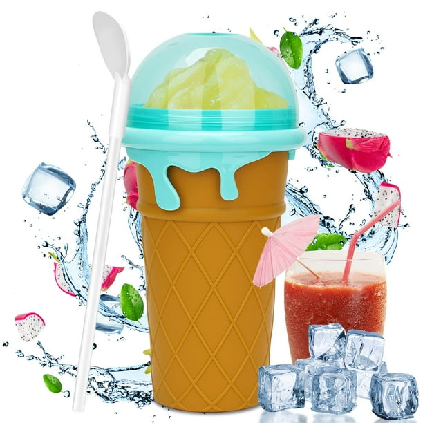 Slushy Maker Cup, Squeeze DIY Quick Frozen Magic Slushie Maker Cup Ice