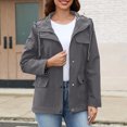 thumbnail image 2 of Women's Lightweight Coat Cardigans With Pockets Cardigan Sweaters Lightweight Fall Tops Boho Long Sleeve Crop Top Swim Warm Windbreaker Long Coat, 2 of 5