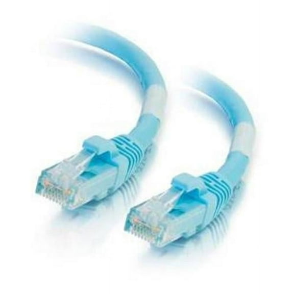 100 ft. Cat6A Snagless Unshielded UTP Network Patch Ethernet Cable, Aqua