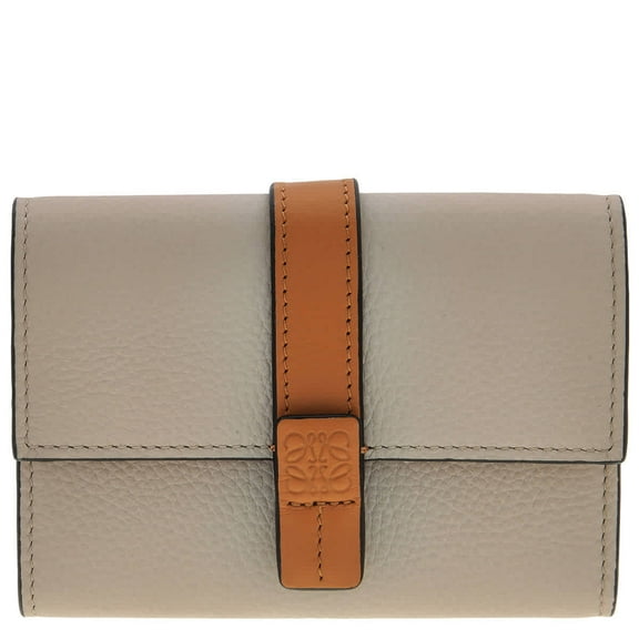 Loewe Grained Calfskin Small Vertical Wallet