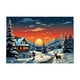thumbnail image 2 of xihome Tapete navideño de 40 x 60 cm (15,7 x 23,6 pulgadas), absorbente, antideslizante, para cocina, de fibra de polister, lavable, para entrada o exterior., 2 of 6