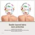 thumbnail image 2 of Yiaed Happy Easter Rabbit Print Satin Bonnet Silk Bonnet Hair Bonnet for Sleeping Hair Bonnets, 2 of 6