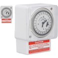 thumbnail image 1 of Yazoeia Mechanical Time Switch 24 Hour Cycle 15 Minute Interval Clock Timer Switch FEI CJC912-153768, 1 of 6