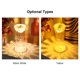 thumbnail image 5 of Lámpara de mesa Irfora Lámpara de mesa de acrílico Escritorio junto al diseño de reflejo de luz Luz de noche de cristal Lámpara de mesita de noche decorativa Modo de brillo constante para el dormitori Irfora Lámpara de mesa, 5 of 6