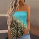 thumbnail image 2 of Gibobby Vestido suelto informal de verano de manga corta con estampado Floral y cuello redondo para mujer, vestido playero bohemio con bolsillos(Azul celeste,G), 2 of 4