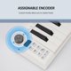 thumbnail image 4 of Clavier MIDI rechargeable M-VAVE SMK-25mini, 25 touches, mini clavier USB portable, contrôleur MIDI avec 25 touches sensibles à la vélocité, 1 bouton, 4 of 4