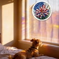 thumbnail image 5 of Outdor Acrylic Glass Style Round Hanging Ornament For Window Home Garden, 5 of 5