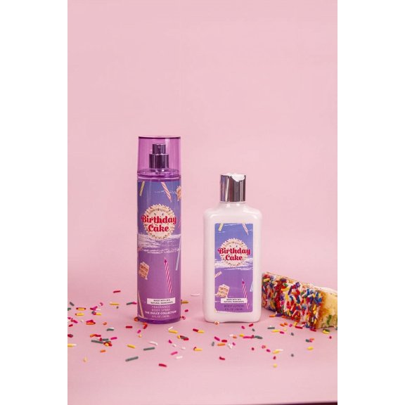 So French Birthday Cake Body Mist and Lotion Set, 2 Piece