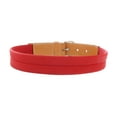 thumbnail image 2 of LUNA ROSSA Red/Natural Leather Trimmed Woven Belt-24 for Womens, 2 of 4