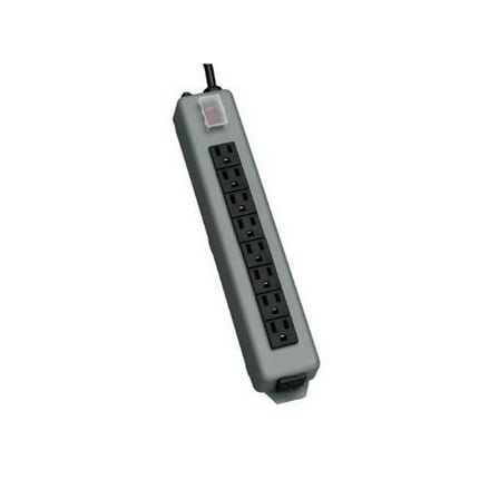Tripp Lite 9 Outlet Waber Industrial Power Strip, 15ft Cord with 5-15P Plug (UL17CB-15), Black CA2