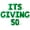 Green, variant on Letter Balloons - ITS GIVING 50 16" Inch Alphabet Letters Foil Mylar Balloon 50th Birthday Party Banner (Red)