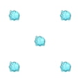thumbnail image 1 of Caja de ahorro de dinero portátil reutilizable Inteprter CBP009835 forma de animal Azul, 1 of 5