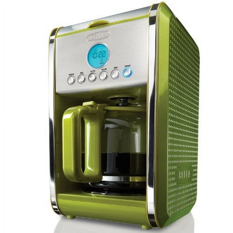 Bella Programmable 12 Cup Coffeemaker, Turquoise