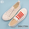 thumbnail image 2 of INMAKER No Tie Shoelaces, Pack of 2, Elastic Shoe Laces for Kids and Adults, 2 of 6