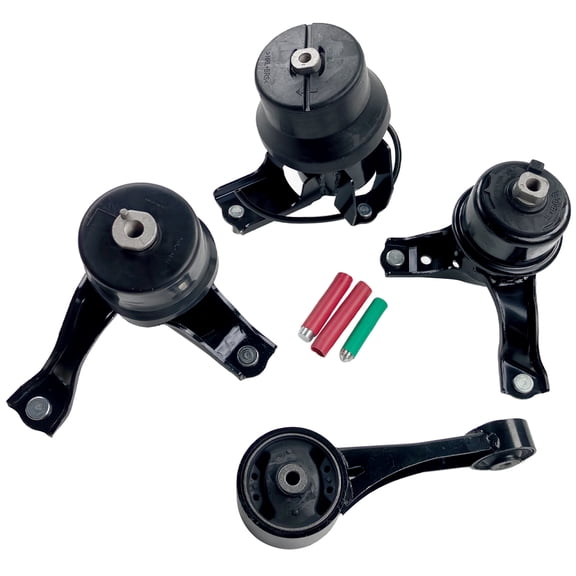 Panlongic Fits 11-14 Toyota Sienna 3.5L V6 A/T Replacement Engine Motor Mount Kit 4PC Replacement Engine Mount Set 4PC Fits 11-14 Toyota Sienna 3.5L V6 Automatic