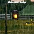 thumbnail image 6 of YZEGDCH Decorative Solar Lights Outdoor Solar Lights for House Garden Lights Waterproof Solar Powered Landscape Lighting for Yard Porch Garden Decor Courtyards Driveways, 6 of 8
