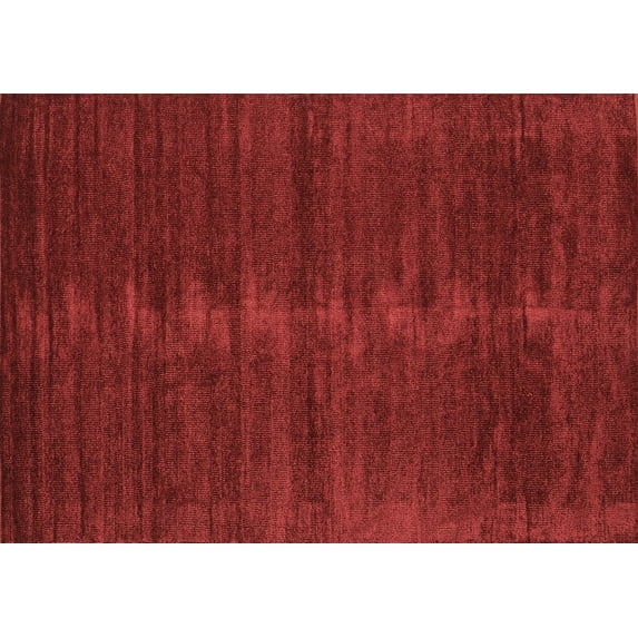 Ahgly Company Indoor Rectangle Abstract Brown Contemporary Area Rugs, 2' x 4'