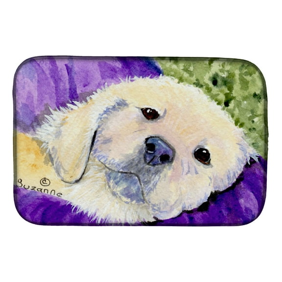 Golden Retriever Dish Drying Mat