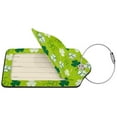 thumbnail image 2 of Disketp 4 Pcs Luggage Tag For Suitcase,St Patrick'S Day7 Leather Baggage Tag With Stainless Steel Loop Privacy Cover For Women Men Girls, 2 of 5