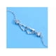 thumbnail image 3 of Pulsera Xtellar De Plata Con Doble Corazón Simple Mujer Plateado, 3 of 4